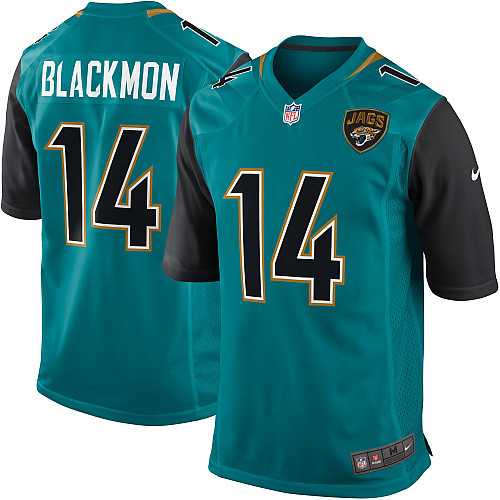 Nike Men & Women & Youth Jaguars #14  Blackmon Green Team Color Game Jersey,We sell and wholesale Nike Men & Women & Youth Jaguars #14  Blackmon Green Team Color Game Jersey on line form chian!